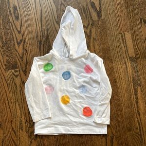 Florence Eisman girls long sleeve hooded shirt